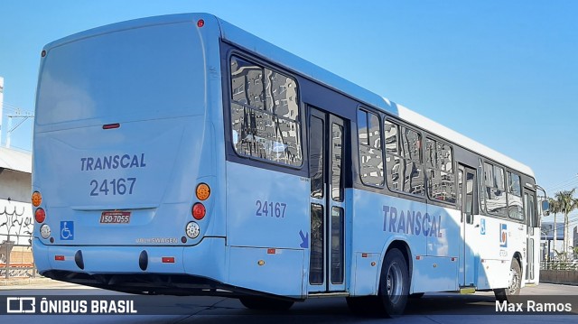 Transcal Sul Transportes Coletivos 24167 na cidade de Porto Alegre, Rio Grande do Sul, Brasil, por Max Ramos. ID da foto: 9126609.