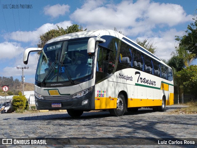 Transur - Transporte Rodoviário Mansur 6660 na cidade de Juiz de Fora, Minas Gerais, Brasil, por Luiz Carlos Rosa. Número da foto: #9126376.
