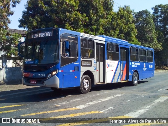 Transportes Capellini 19.085 na cidade de Campinas, São Paulo, Brasil, por Henrique Alves de Paula Silva. ID da foto: 9125821.