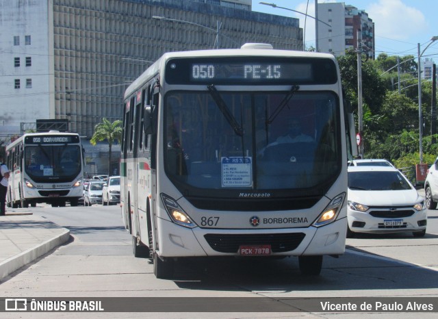 Borborema Imperial Transportes 867 na cidade de Recife, Pernambuco, Brasil, por Vicente de Paulo Alves. Número da foto: #9126983.