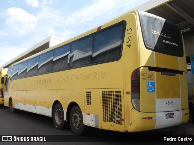 Viação Itapemirim 45613 na cidade de Belo Horizonte, Minas Gerais, Brasil, por Pedro Castro. ID da foto: 9125735.