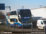 Pullman Eme Bus 163 na cidade de San Fernando, Colchagua, Libertador General Bernardo O'Higgins, Chile, por Pablo Andres Yavar Espinoza. Número da foto: #:id.