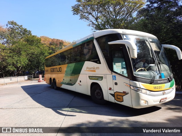 Empresa Gontijo de Transportes 18220 na cidade de São Paulo, São Paulo, Brasil, por Vanderci Valentim. ID da foto: 9129546.