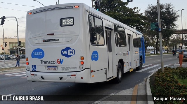 Vereda Transporte Ltda. 13182 na cidade de Vitória, Espírito Santo, Brasil, por Kaique Passos. ID da foto: 9129387.