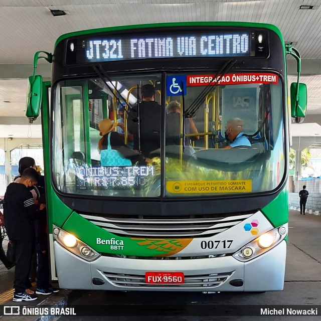 BBTT - Benfica Barueri Transporte e Turismo 00717 na cidade de Jandira, São Paulo, Brasil, por Michel Nowacki. Número da foto: #9130060.