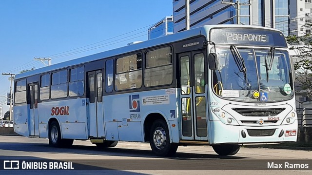 SOGIL - Sociedade de Ônibus Gigante Ltda. 5135 na cidade de Porto Alegre, Rio Grande do Sul, Brasil, por Max Ramos. ID da foto: 9128757.