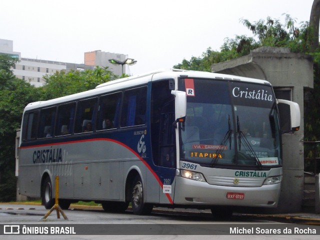 Expresso Cristália 3961 na cidade de São Paulo, São Paulo, Brasil, por Michel Soares da Rocha. ID da foto: 9129593.