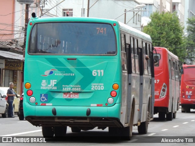 TUSMIL - Transporte Urbano São Miguel 611 na cidade de Juiz de Fora, Minas Gerais, Brasil, por Alexandre Tilli. Número da foto: #9129231.