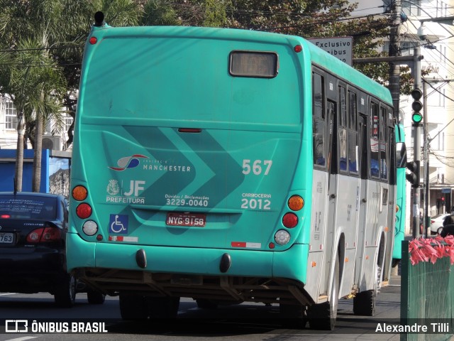 TUSMIL - Transporte Urbano São Miguel 567 na cidade de Juiz de Fora, Minas Gerais, Brasil, por Alexandre Tilli. Número da foto: #9129020.