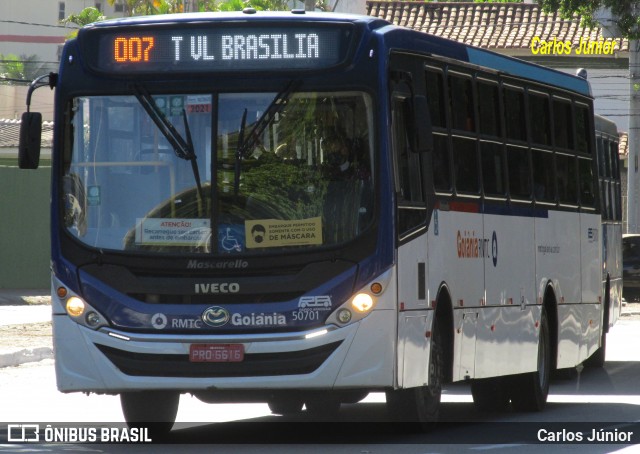 Rápido Araguaia 50701 na cidade de Goiânia, Goiás, Brasil, por Carlos Júnior. Número da foto: #9131079.