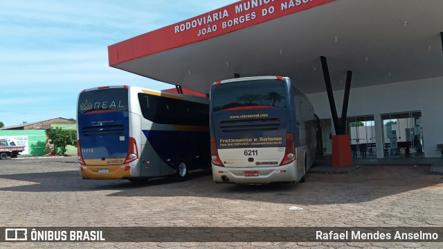 Viação Real 6211 na cidade de Rondon, Paraná, Brasil, por Rafael Mendes Anselmo. Número da foto: #9128428.