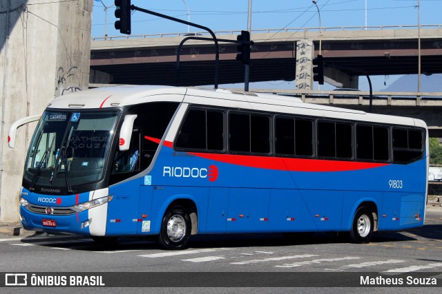 Viação Riodoce 91803 na cidade de Rio de Janeiro, Rio de Janeiro, Brasil, por Matheus Souza. ID da foto: 9130729.