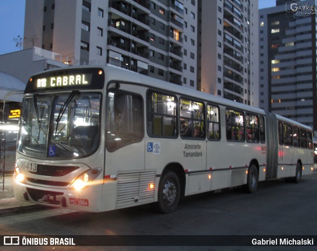 Viação Tamandaré 16413 na cidade de Curitiba, Paraná, Brasil, por Gabriel Michalski. ID da foto: 9131293.