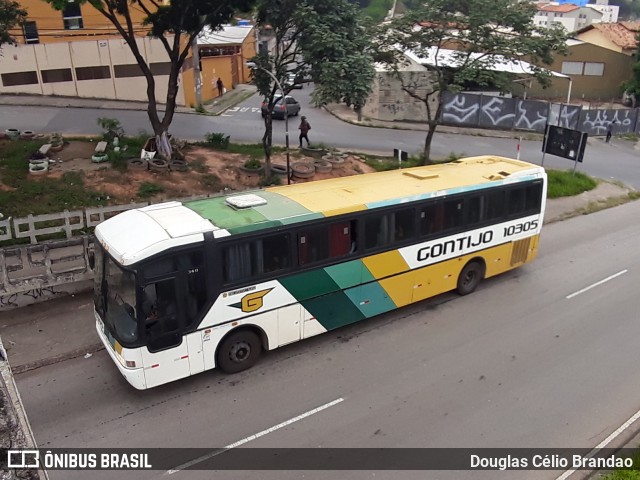 Empresa Gontijo de Transportes 10305 na cidade de Belo Horizonte, Minas Gerais, Brasil, por Douglas Célio Brandao. Número da foto: #9130508.