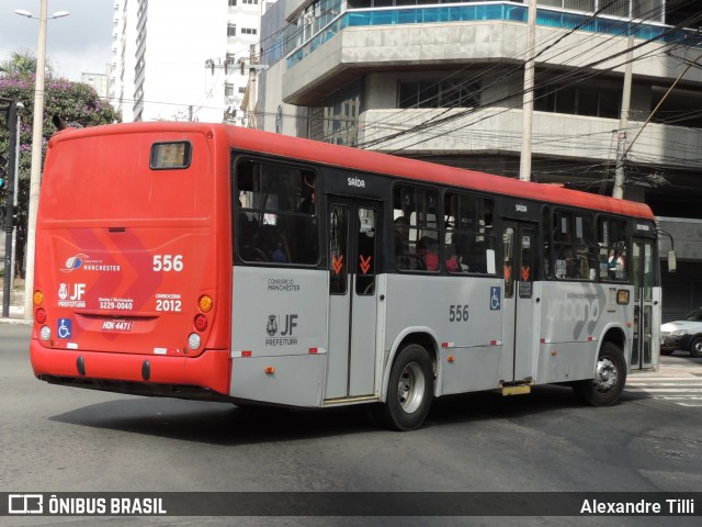 TUSMIL - Transporte Urbano São Miguel 556 na cidade de Juiz de Fora, Minas Gerais, Brasil, por Alexandre Tilli. ID da foto: 9129039.