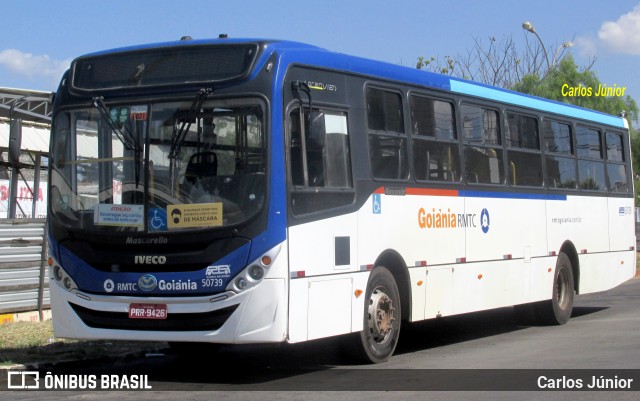 Rápido Araguaia 50739 na cidade de Goiânia, Goiás, Brasil, por Carlos Júnior. ID da foto: 9048375.