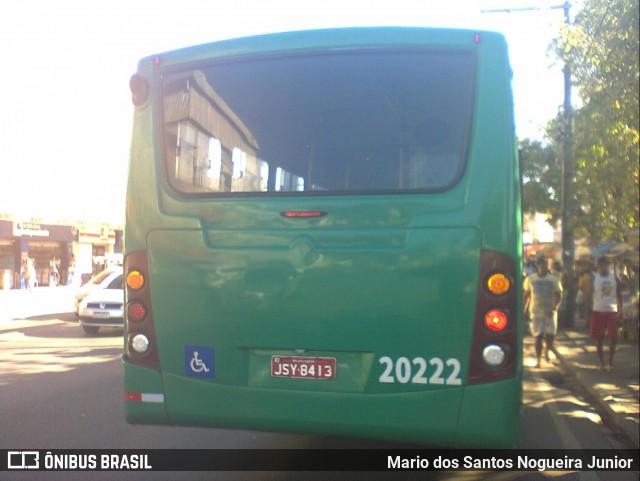 OT Trans - Ótima Salvador Transportes 20222 na cidade de Salvador, Bahia, Brasil, por Mario dos Santos Nogueira Junior. Número da foto: #9048588.