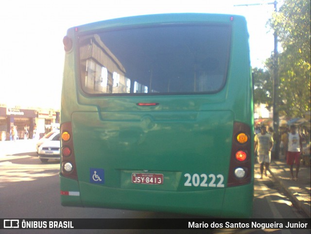 OT Trans - Ótima Salvador Transportes 20222 na cidade de Salvador, Bahia, Brasil, por Mario dos Santos Nogueira Junior. ID da foto: 9048588.