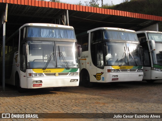 Empresa Gontijo de Transportes 11165 na cidade de João Monlevade, Minas Gerais, Brasil, por Julio Cesar Euzebio Alves. Número da foto: #9048301.