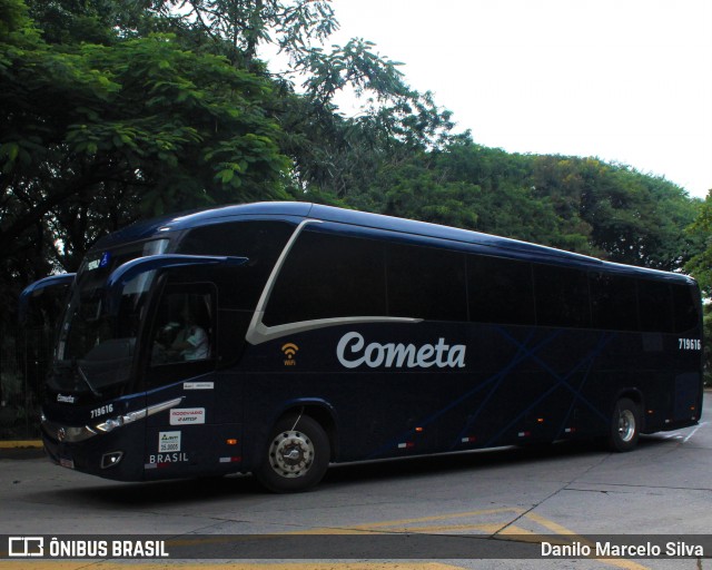 Viação Cometa 719616 na cidade de São Paulo, São Paulo, Brasil, por Danilo Marcelo Silva. ID da foto: 9048018.