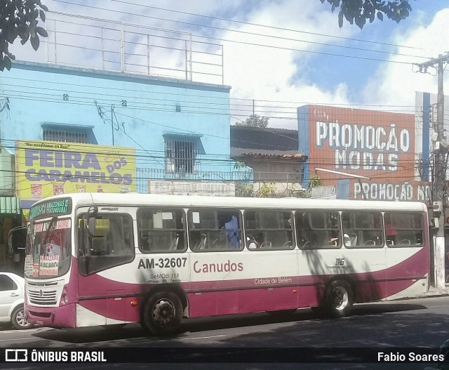 Transportes São Luiz AM-32607 na cidade de Belém, Pará, Brasil, por Fabio Soares. ID da foto: 9046578.