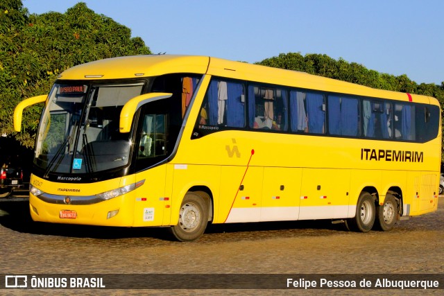 Viação Itapemirim 60047 na cidade de Vitória da Conquista, Bahia, Brasil, por Felipe Pessoa de Albuquerque. ID da foto: 9047044.