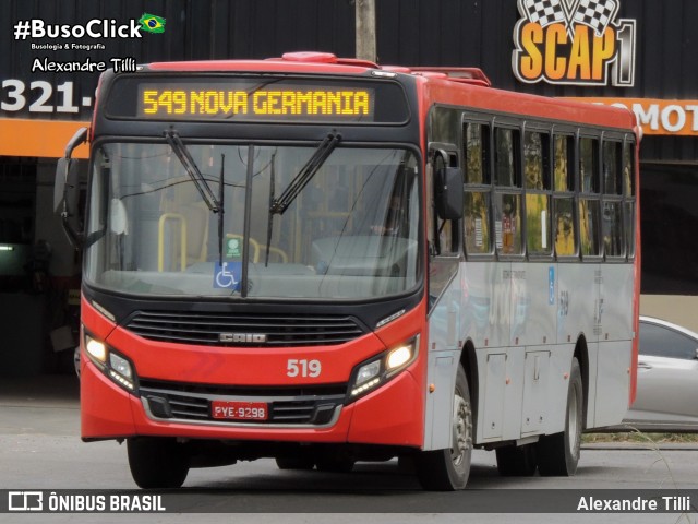 TUSMIL - Transporte Urbano São Miguel 519 na cidade de Juiz de Fora, Minas Gerais, Brasil, por Alexandre Tilli. Número da foto: #9048864.