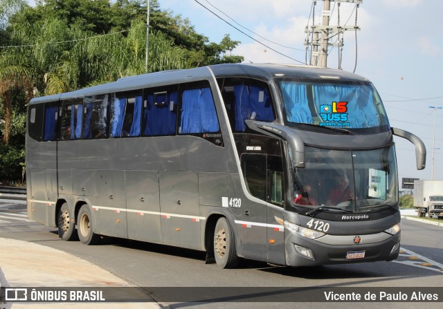 Ônibus Particulares 4120 na cidade de São Paulo, São Paulo, Brasil, por Vicente de Paulo Alves. ID da foto: 9046590.