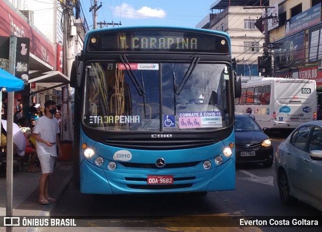 Viação Grande Vitória 23940 na cidade de Cariacica, Espírito Santo, Brasil, por Everton Costa Goltara. Número da foto: #9048781.