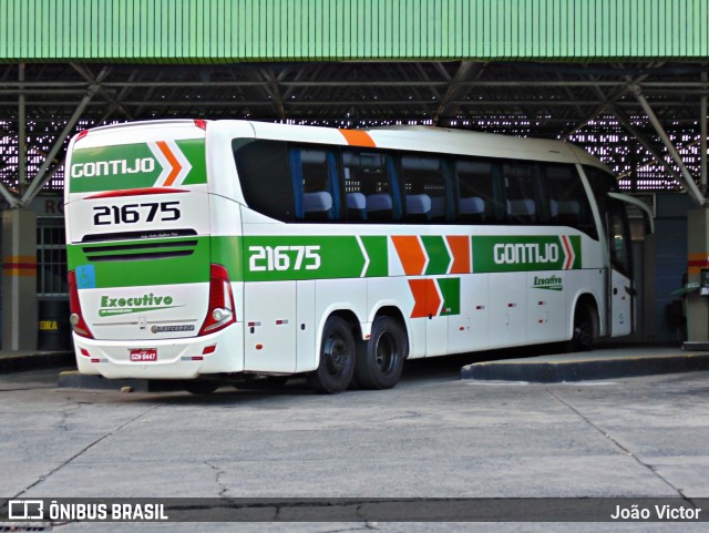 Empresa Gontijo de Transportes 21675 na cidade de Ilhéus, Bahia, Brasil, por João Victor. Número da foto: #9046887.