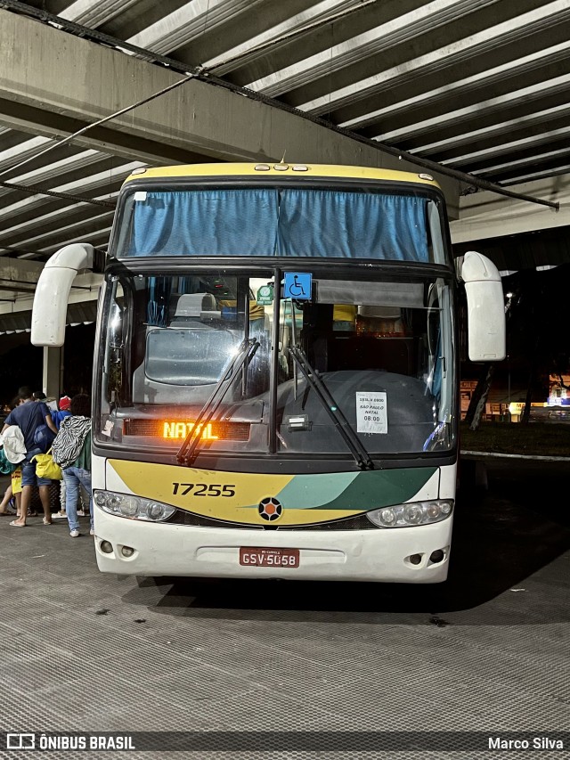 Empresa Gontijo de Transportes 17255 na cidade de Natal, Rio Grande do Norte, Brasil, por Marco Silva. ID da foto: 9049812.