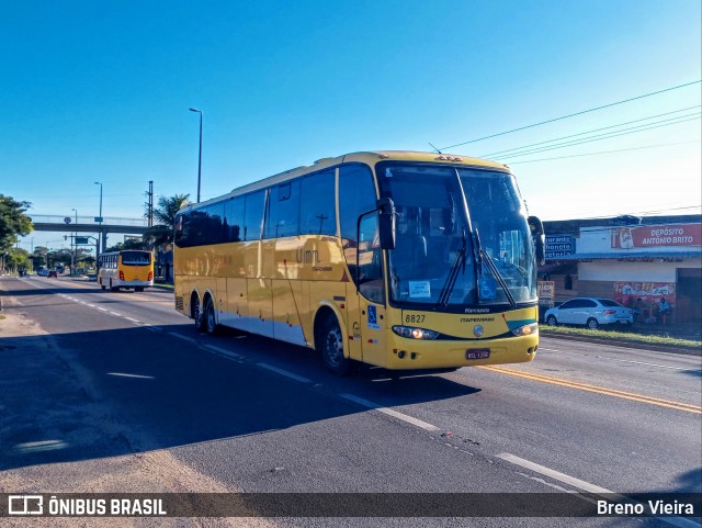 Viação Itapemirim 8827 na cidade de Campos dos Goytacazes, Rio de Janeiro, Brasil, por Breno Vieira. Número da foto: #9049559.