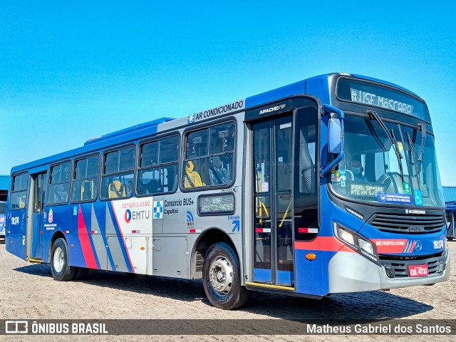 Transportes Capellini 19.174 na cidade de Hortolândia, São Paulo, Brasil, por Matheus Gabriel dos Santos. Número da foto: #9052402.