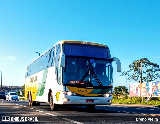 Empresa Gontijo de Transportes 17180 na cidade de Campos dos Goytacazes, Rio de Janeiro, Brasil, por Breno Vieira. ID da foto: 9049551.