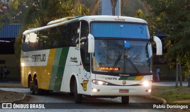 Empresa Gontijo de Transportes 17075 na cidade de Juiz de Fora, Minas Gerais, Brasil, por Pablo Domingos. Número da foto: #9051163.