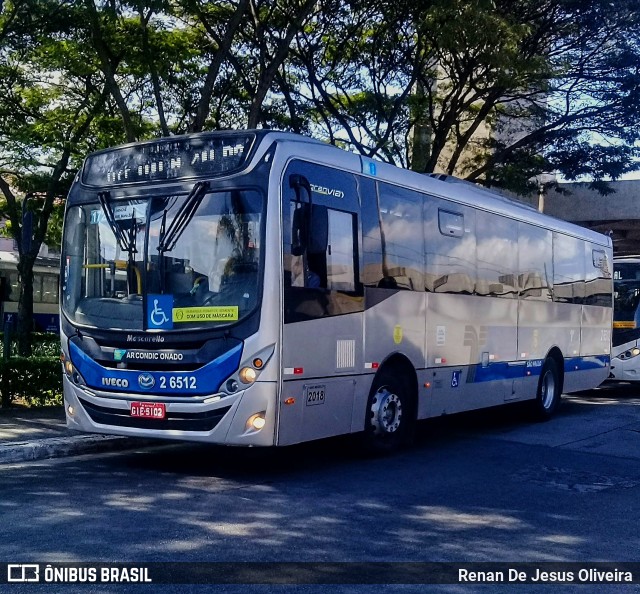 Transcooper > Norte Buss 2 6512 na cidade de São Paulo, São Paulo, Brasil, por Renan De Jesus Oliveira. Número da foto: #9049837.