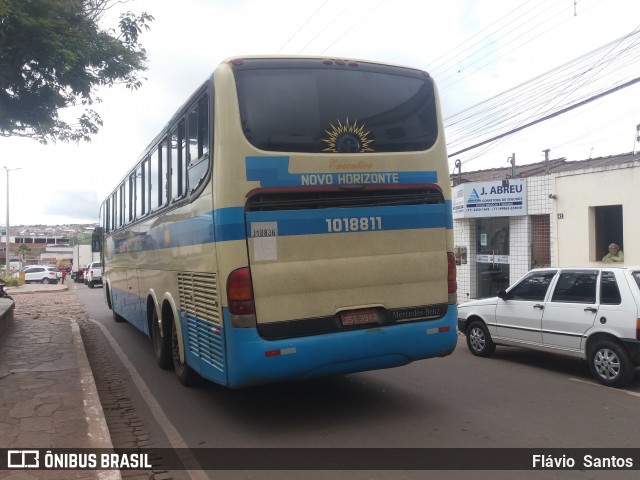 Viação Novo Horizonte 1018811 na cidade de Barra da Estiva, Bahia, Brasil, por Flávio  Santos. ID da foto: 9049742.