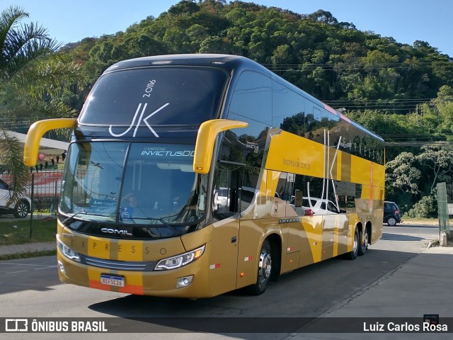Expresso JK 20116 na cidade de Juiz de Fora, Minas Gerais, Brasil, por Luiz Carlos Rosa. Número da foto: #9050179.