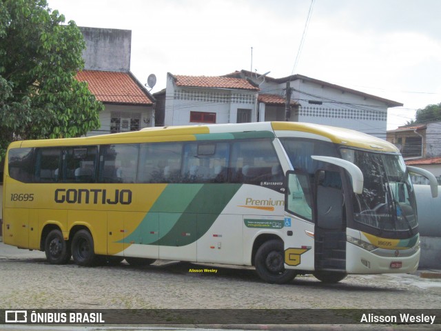 Empresa Gontijo de Transportes 18695 na cidade de Fortaleza, Ceará, Brasil, por Alisson Wesley. Número da foto: #9050857.