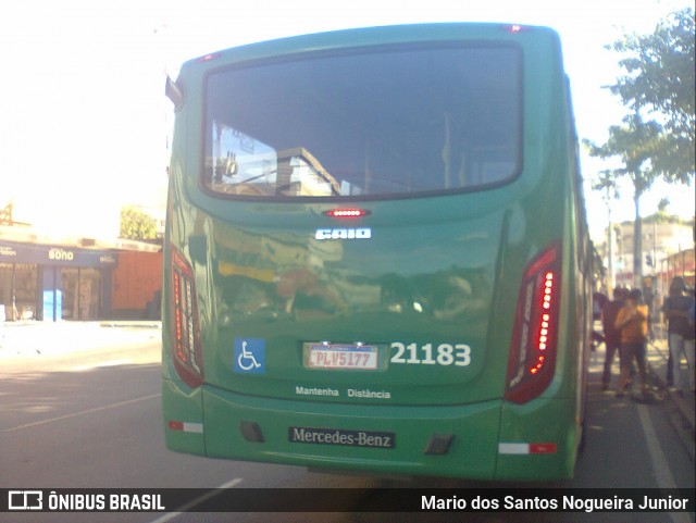 OT Trans - Ótima Salvador Transportes 21183 na cidade de Salvador, Bahia, Brasil, por Mario dos Santos Nogueira Junior. ID da foto: 9051062.