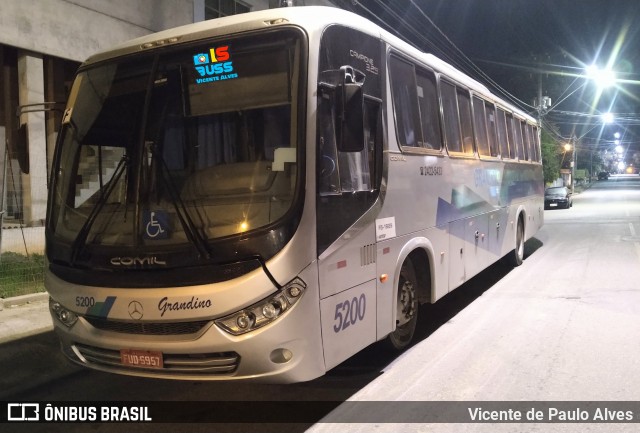 Grandino Transportes 5200 na cidade de Mairinque, São Paulo, Brasil, por Vicente de Paulo Alves. ID da foto: 9049535.