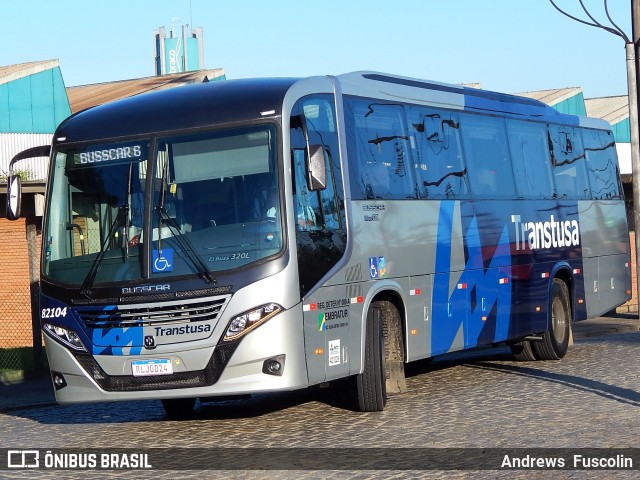 Transtusa - Transporte e Turismo Santo Antônio 82104 na cidade de Joinville, Santa Catarina, Brasil, por Andrews  Fuscolin. Número da foto: #9051021.