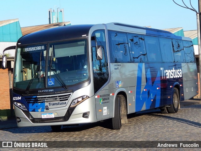 Transtusa - Transporte e Turismo Santo Antônio 82104 na cidade de Joinville, Santa Catarina, Brasil, por Andrews  Fuscolin. ID da foto: 9051021.