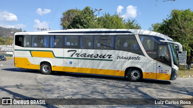Transur - Transporte Rodoviário Mansur 6660 na cidade de Juiz de Fora, Minas Gerais, Brasil, por Luiz Carlos Rosa. Número da foto: #9050067.