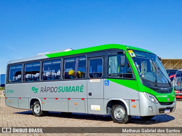 Rápido Sumaré 21034 na cidade de Hortolândia, São Paulo, Brasil, por Matheus Gabriel dos Santos. Número da foto: #9052121.