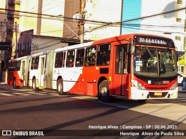 Itajaí Transportes Coletivos 2972 na cidade de Campinas, São Paulo, Brasil, por Henrique Alves de Paula Silva. Número da foto: #9054228.
