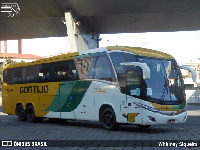 Empresa Gontijo de Transportes 19570 na cidade de Belo Horizonte, Minas Gerais, Brasil, por Whitiney Siqueira. Número da foto: #9053142.