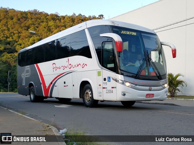 Paraibuna Transportes 22004 na cidade de Juiz de Fora, Minas Gerais, Brasil, por Luiz Carlos Rosa. Número da foto: #9053014.