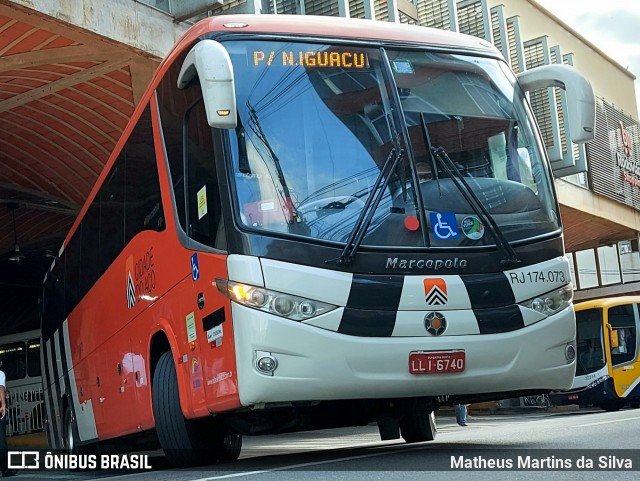 Viação Cidade do Aço RJ 174.073 na cidade de Barra Mansa, Rio de Janeiro, Brasil, por Matheus Martins da Silva. Número da foto: #9054421.