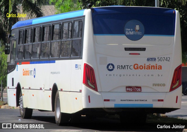 Rápido Araguaia 50742 na cidade de Goiânia, Goiás, Brasil, por Carlos Júnior. Número da foto: #9053369.